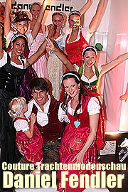 Trachten Couture Modenschau von Daniel Fendler am 12.08.2008 (Foto: Martin Schmitz)